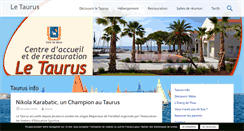 Desktop Screenshot of le-taurus.fr